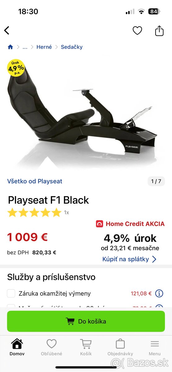 Predám SETUP F1 Fanatec / V3 / Samsung - 9