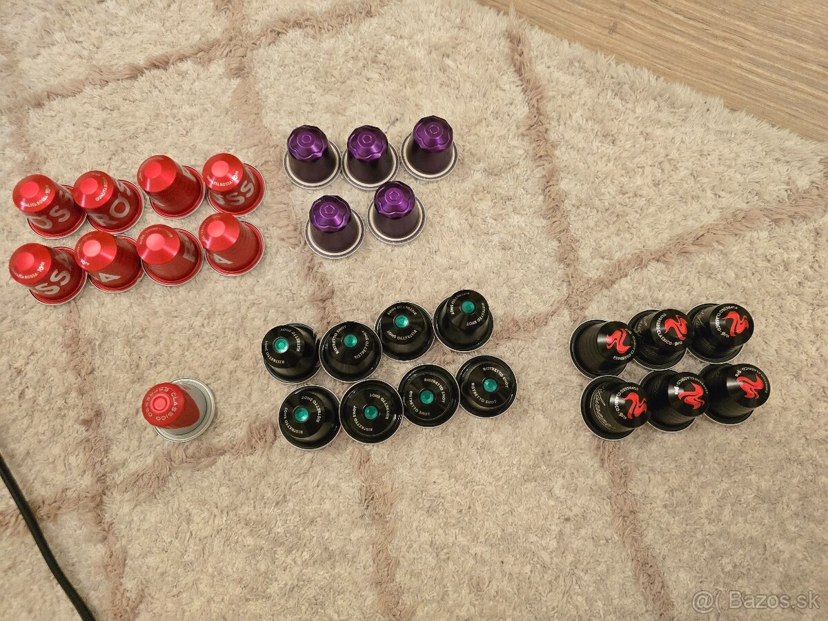 Kapsule do nespresso kávovaru + stojan grátis - 9