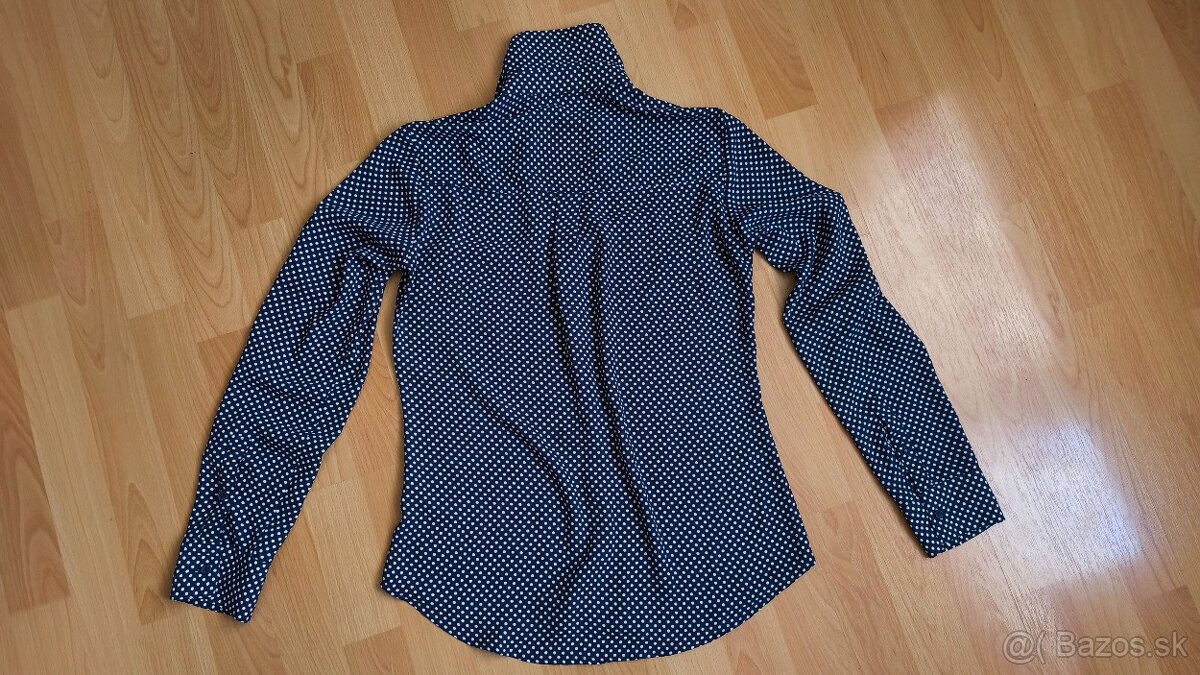 Dámska modrá blúzka - 9