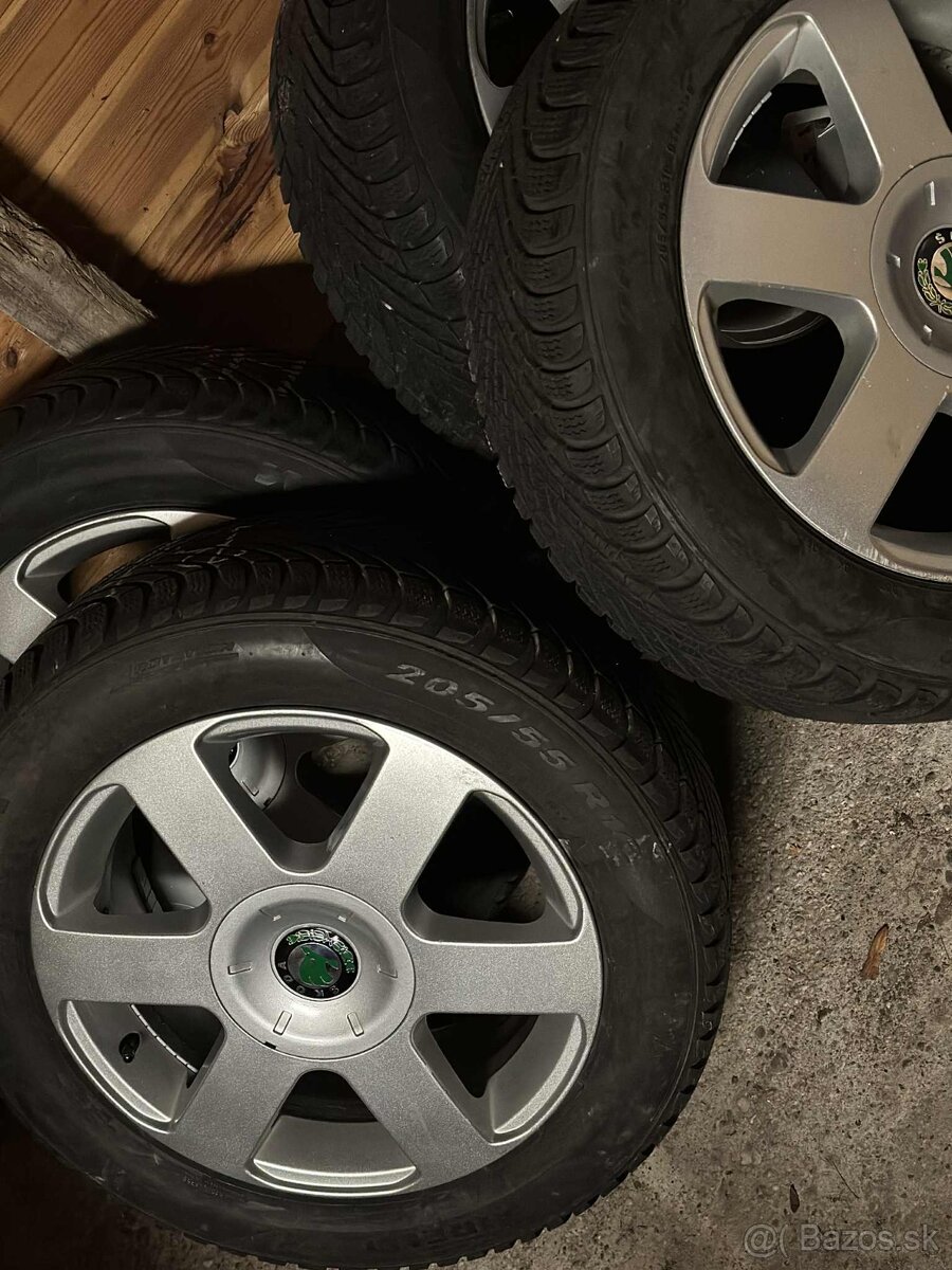 Zimná sada Škoda 5x112 R16 - 9