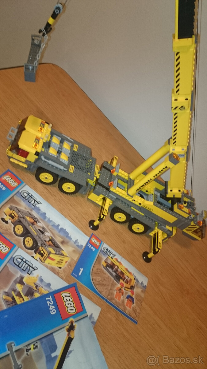 Lego 7249 a 7900 - CITY - Mobilný žeriav XXL a Heavy loader - 9