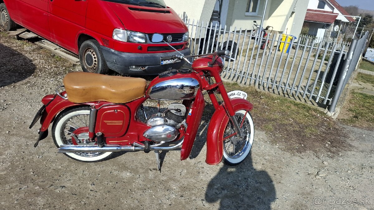 Jawa CZ 150 typ 352, 1954 polbubon - 9