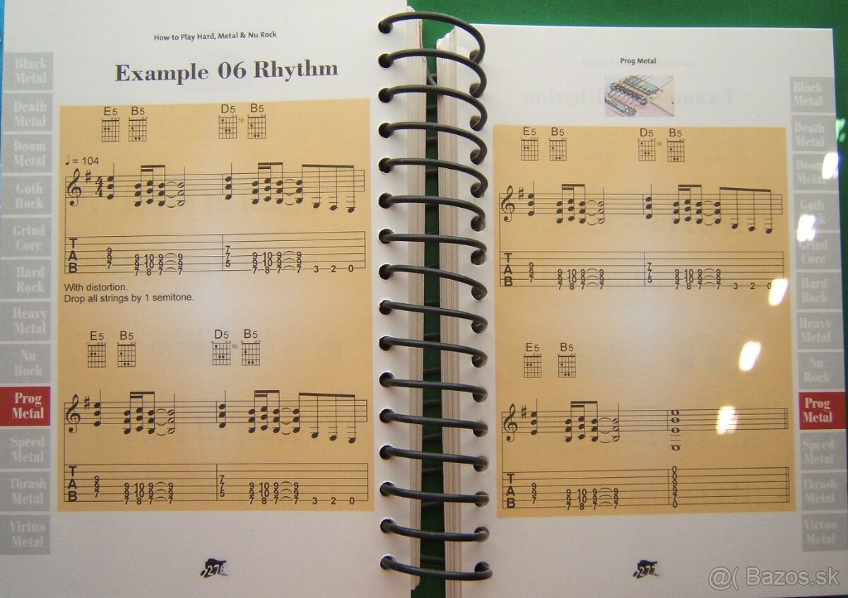 príručka hry na elektrickú gitaru - ladička na el. gitaru - 9