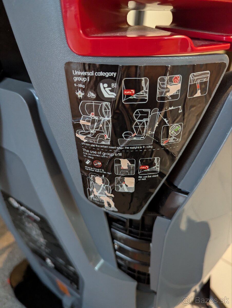 Autosedačka Petite Mars Galaxyfix Pro 9-36 - 9