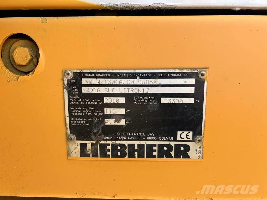 Liebherr 916 pásové rýpadlo - 9