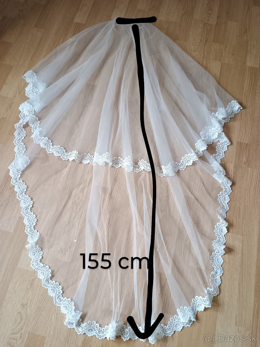 Svadobné šaty 36-38,S-M velkost - 9