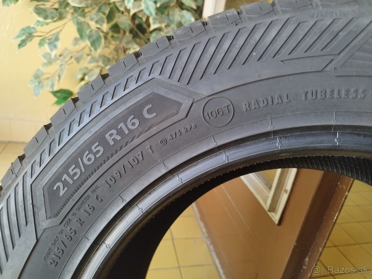 letne pneumatiky 215/65 r16C vw transporter - 9