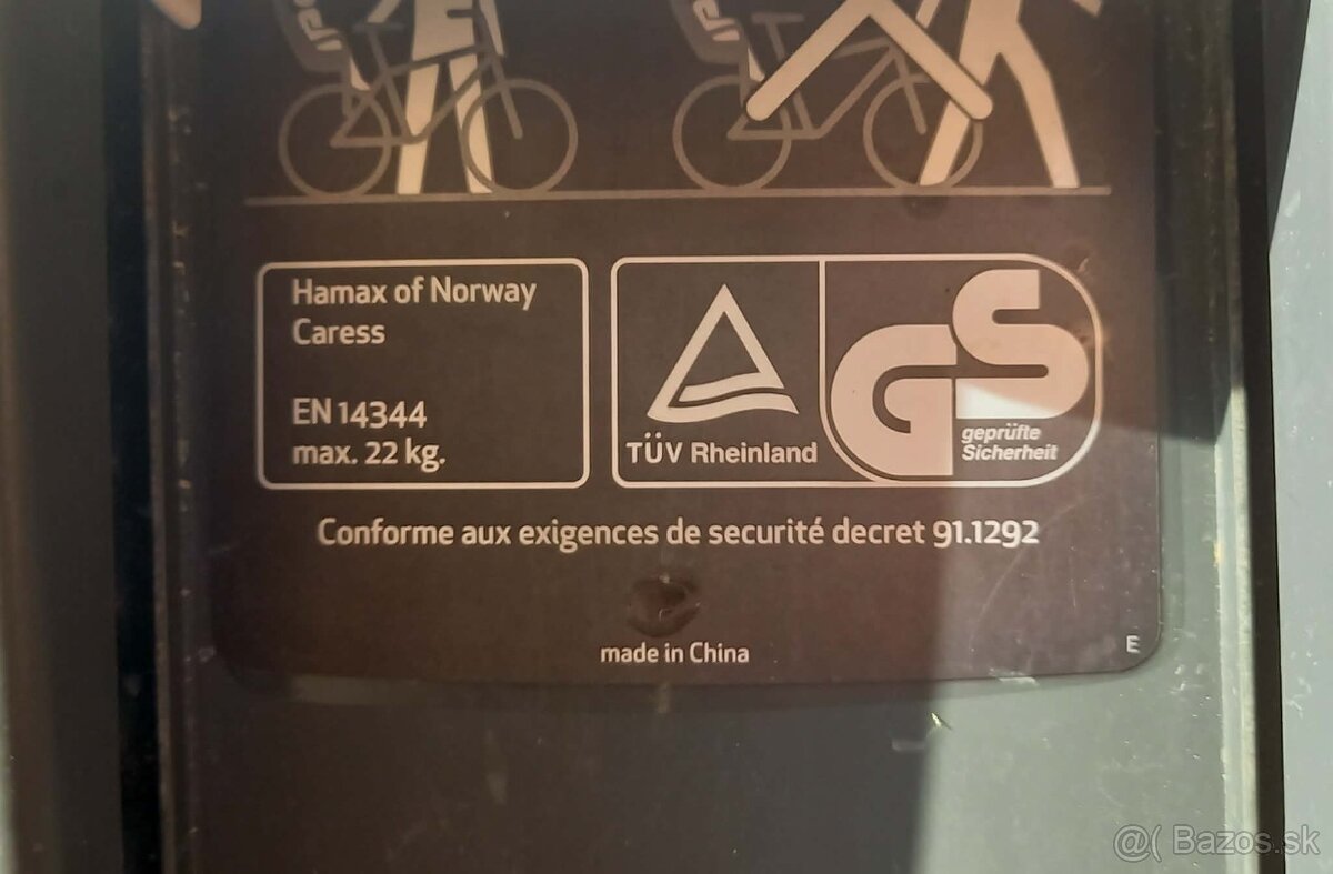cyklosedačka Hamax - 9