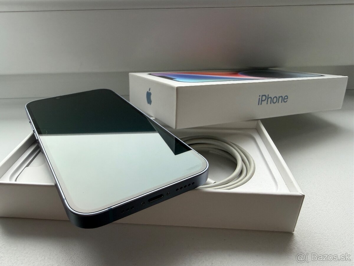 Apple 14 128gb svetlo modry - 9