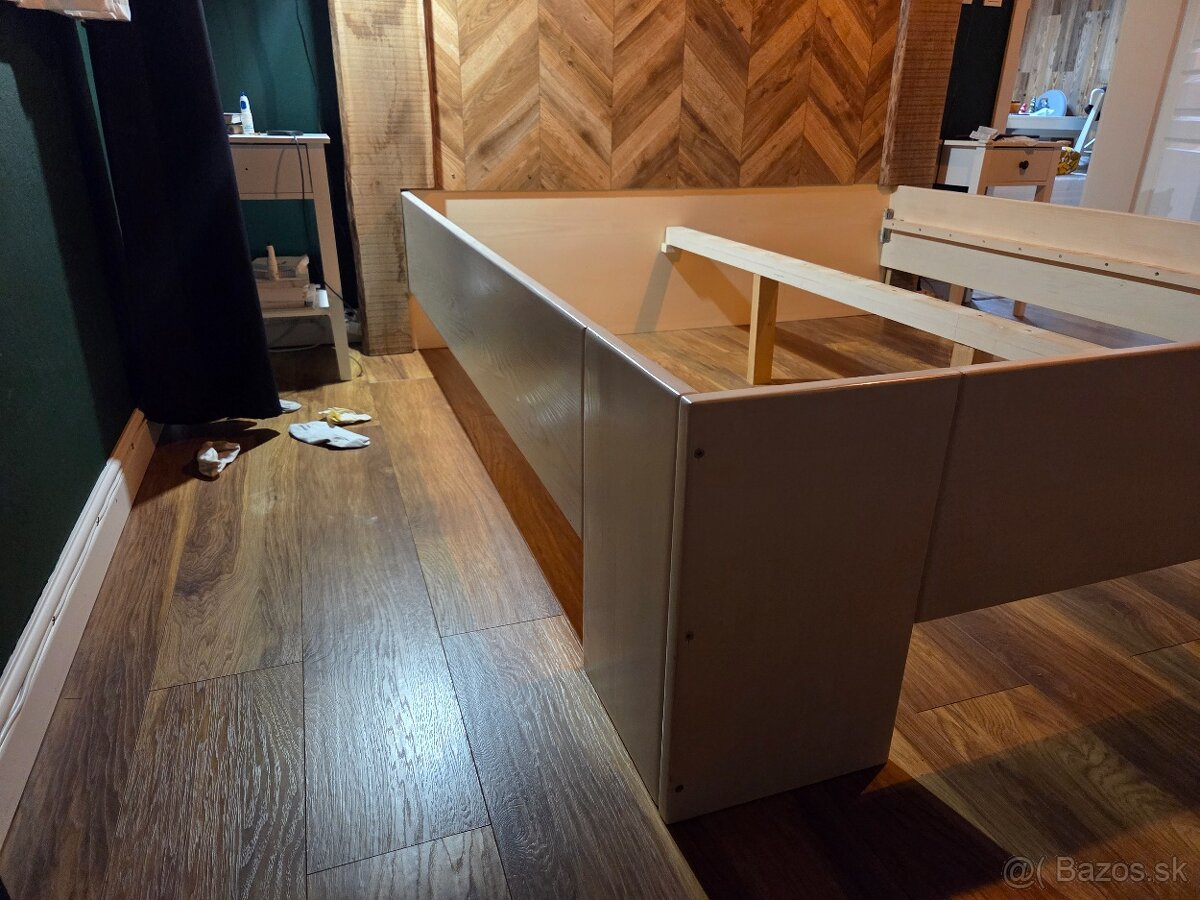 Manzelska masivna postel - 9