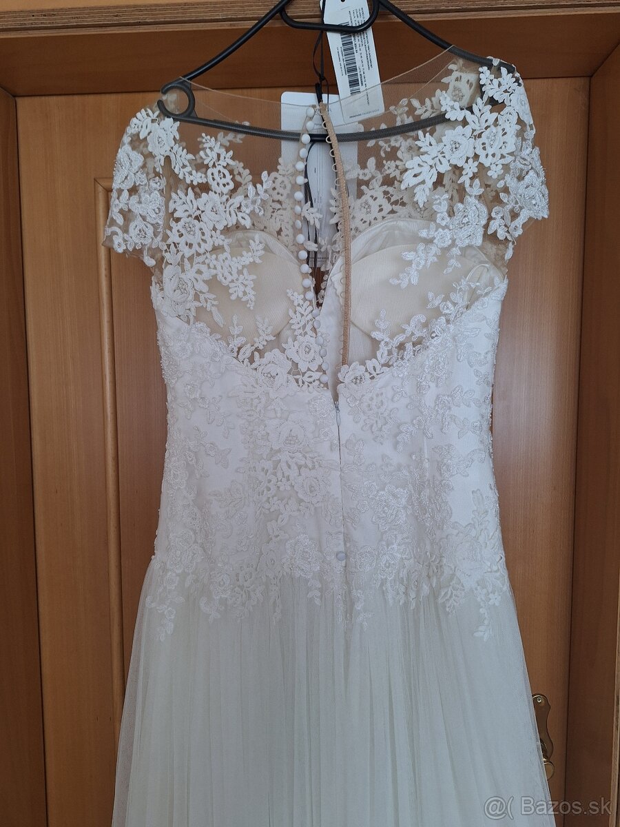 elegantné svadobné šaty - 9