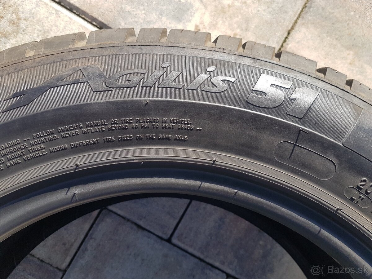 205/65 r16c letné pneumatiky 4ks Michelin DOT2019 - 9