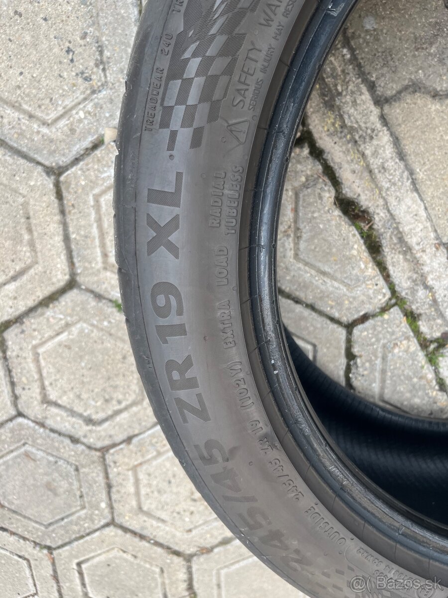 245/45R19 Continental letne - 9