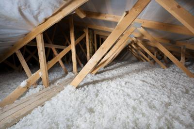 OBNOV DOM striekana fukana pena zateplenie strechy Anhydrit - 9