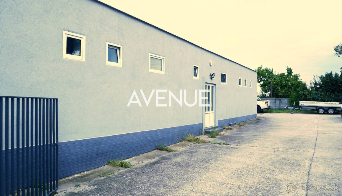AVENUE I uzavretý obchodno – skladový objekt, DNV - 9