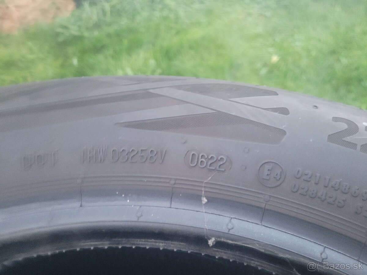 Predám letné pneumatiky CONTINENTAL 225/55 R17 - 9