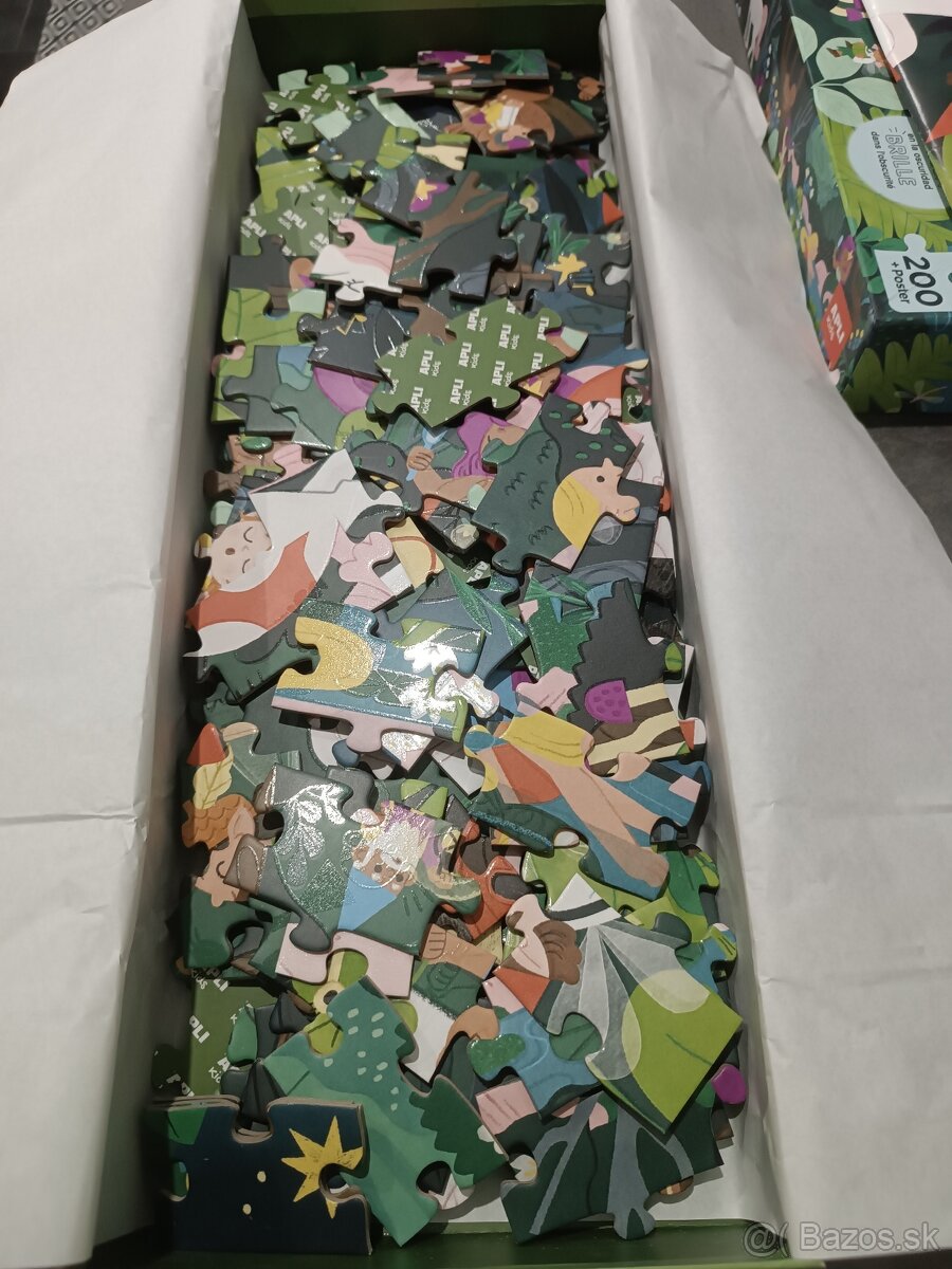 Puzzle svietiace v tme 200ks - 9