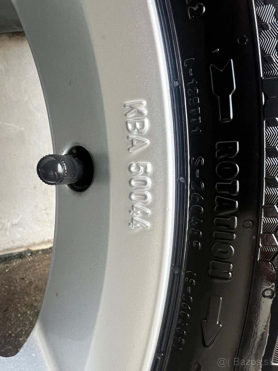 17” 5x112 r17 Originál VW hliníkové disky 215/55 r17 - 9