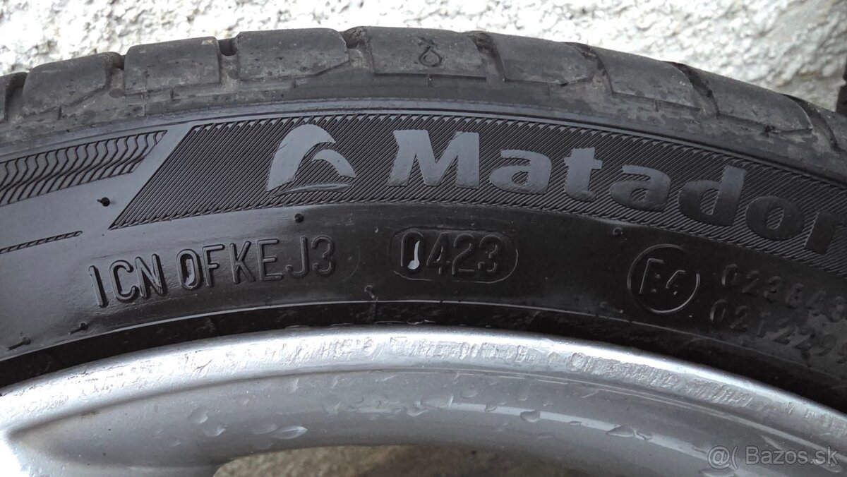 Letná sada kolies 5x100 R17 VW BOAVISTA - 9