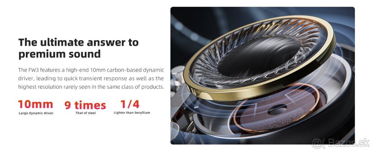 FiiO FW3 Interstellar Gray - 9