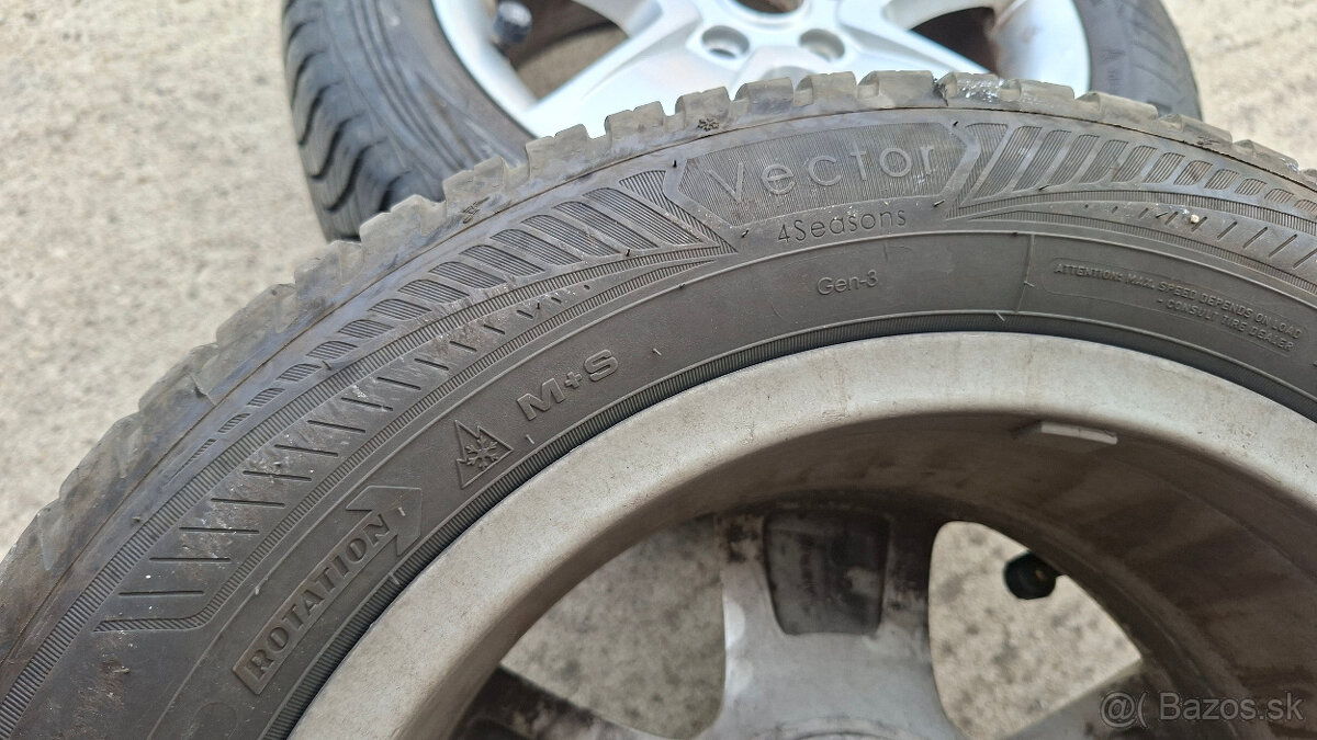 celoročné pneumatiky 205/55r16 5x112r16 - 9