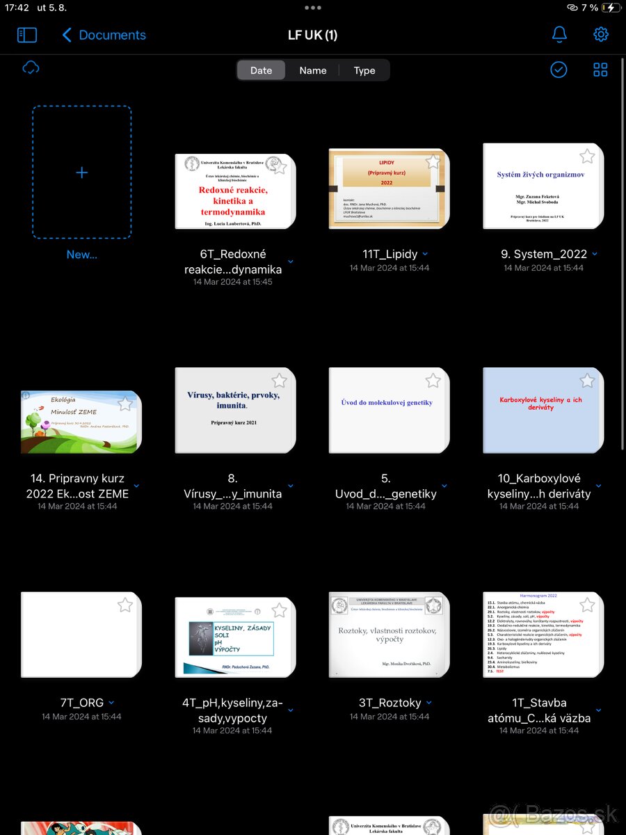 Modelové otázky na lekárske fakulty - 9