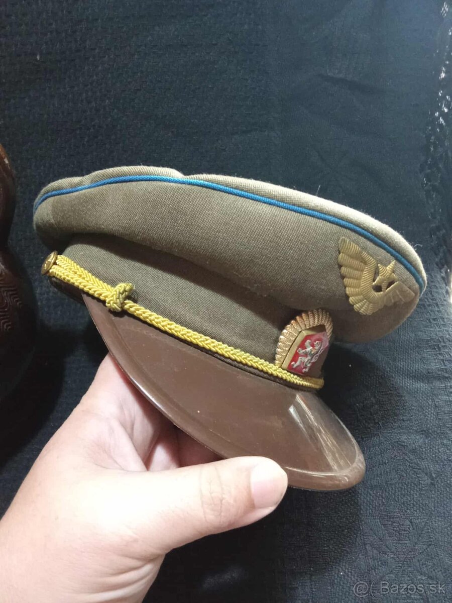 CSLA Letectvo dzban+capica kpt.letectva RRR -dar od MNO .CSR - 9