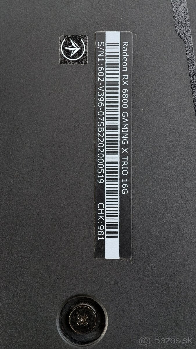 MSI Radon RX 6800 Gaming X Trio 16Gb - 9