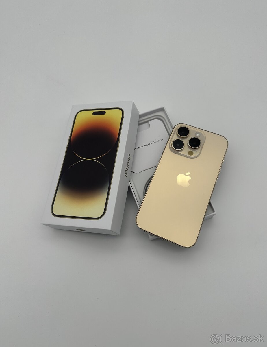 iPhone 14 Pro 256GB Gold + ZÁRUKA - 9