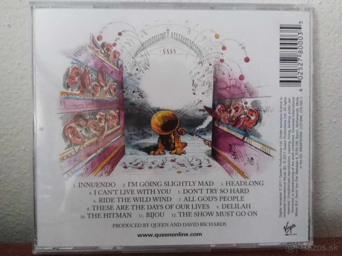 CD HENDRIX, PINK FLOYD, GILMOUR, QUEEN - 9