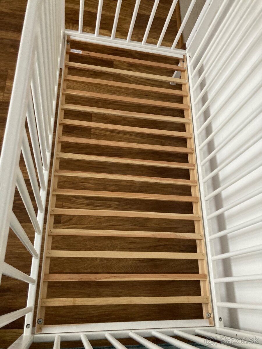 Detská drevená postieľka Drewex - 9