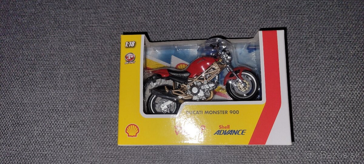 Predam 1:18 modely motoriek Ducati Shell - 9