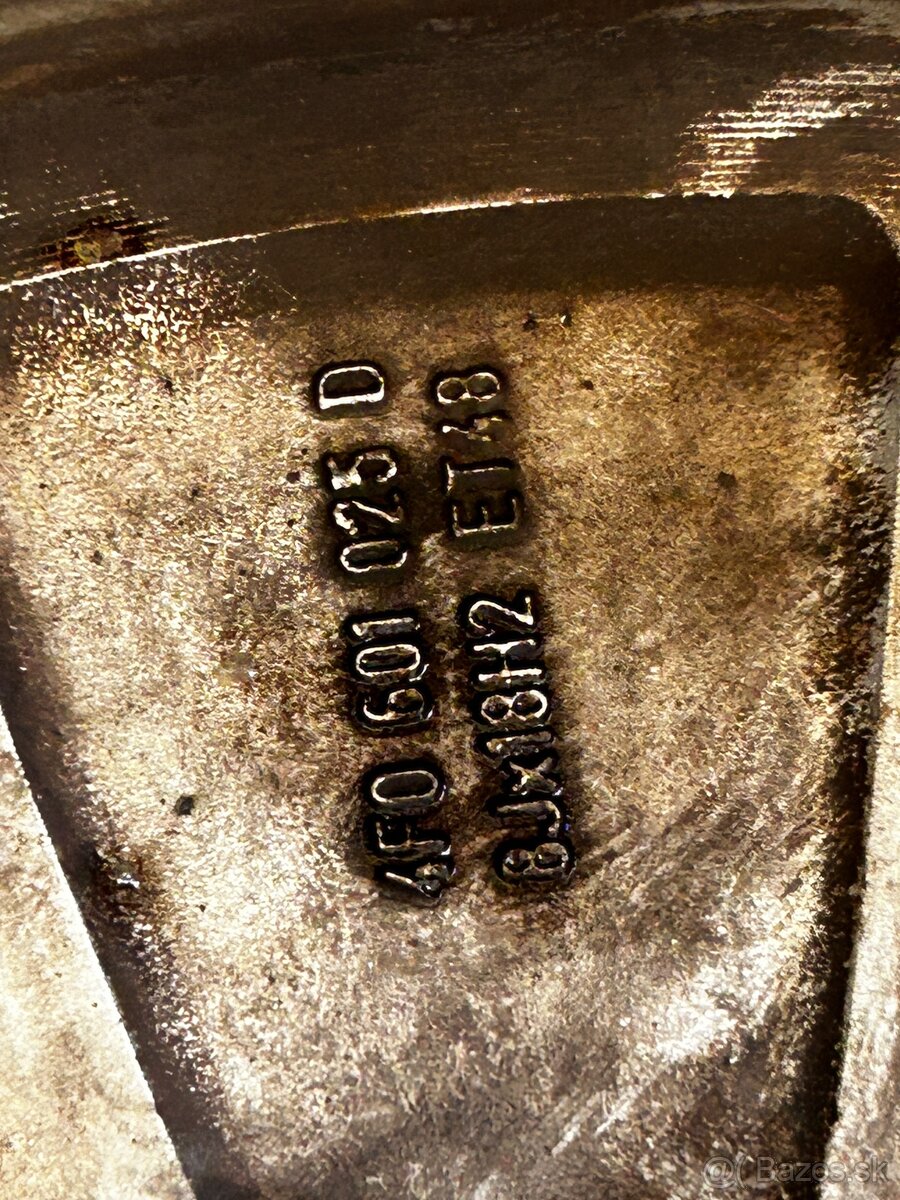 Audi Speedline disky R18 s pneumatikami - 9