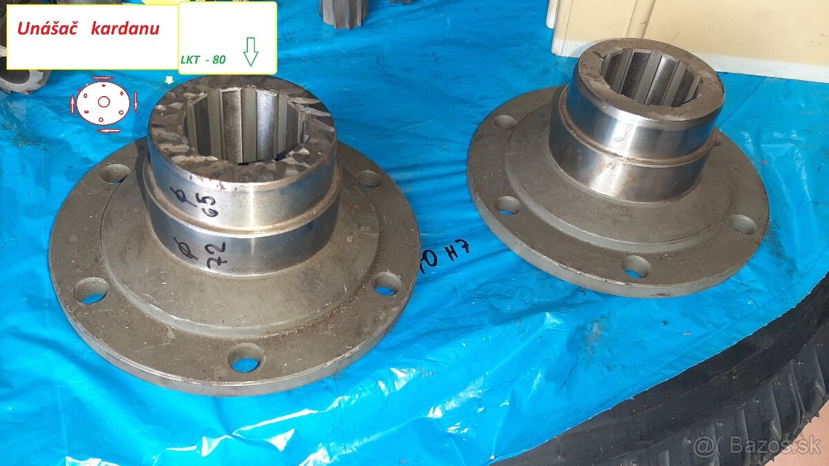 Kardany UNK320 ,LKT 120,, UNC201 - 9