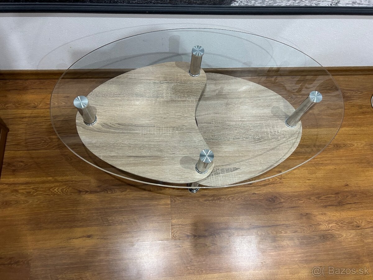 Nábytok- skriňa, komoda, poličky(vhodné aj pod tv), stolík - 9