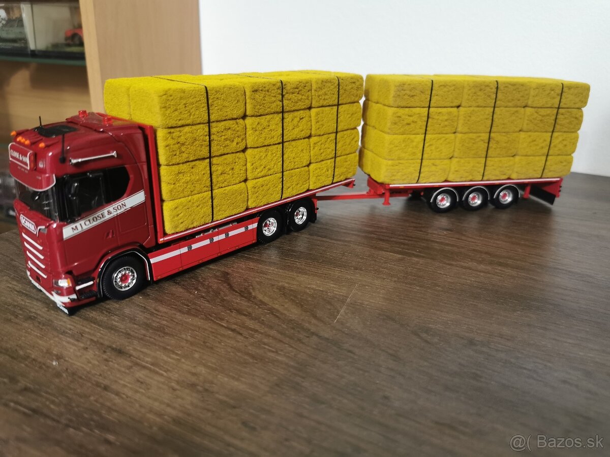 Modely nákladných áut 1:50 (mercedes, scania, tatra, volvo - 9