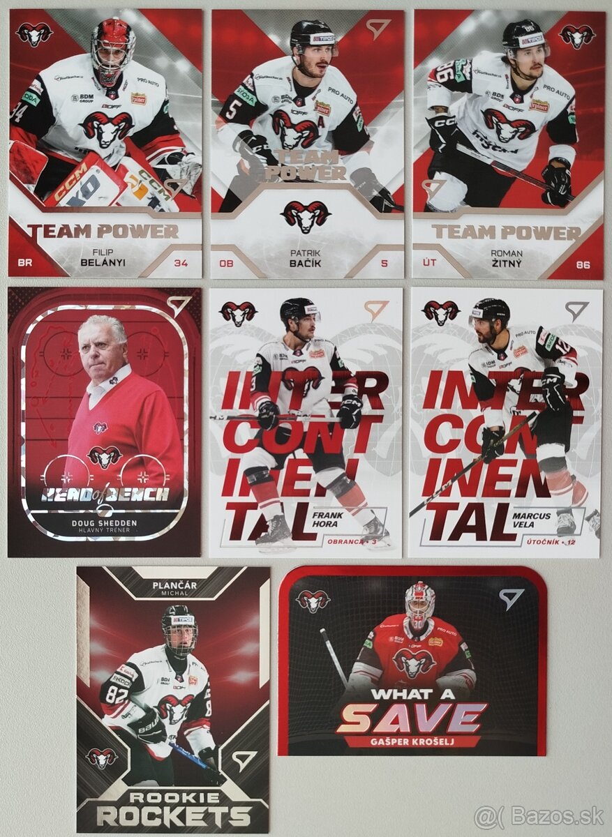 Hokejové kartičky TIPOS EXTRALIGA 2025/2026 HC 05 B.BYSTRICA - 9