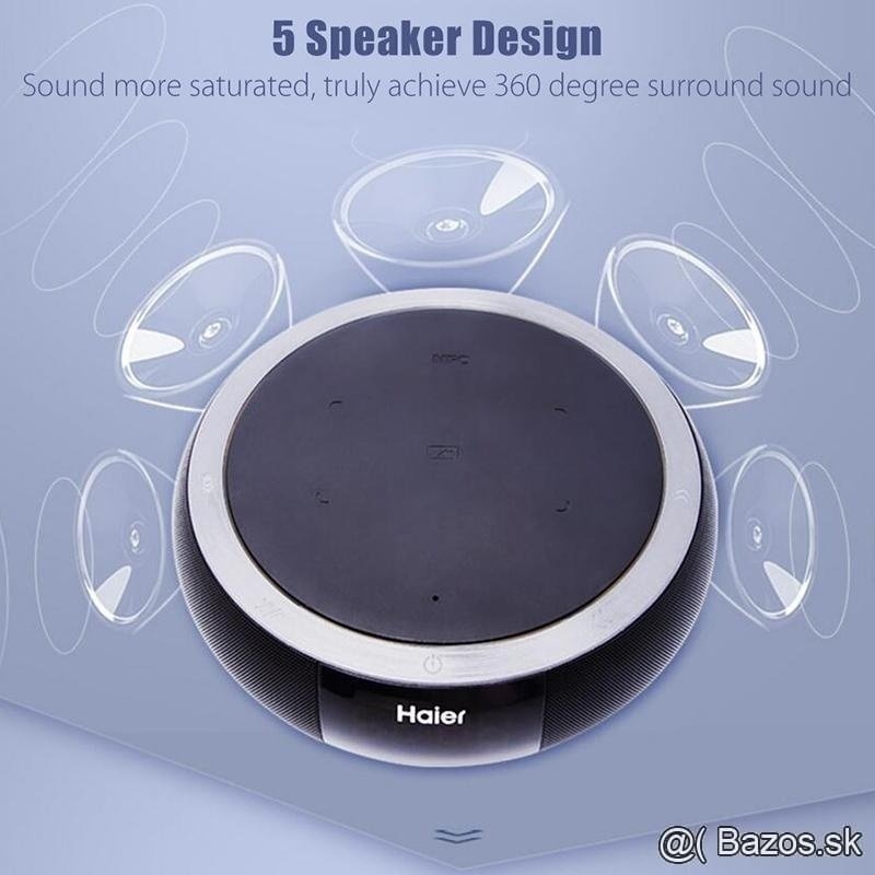 NFC Bluetooth reproduktor+power bank-Bezdrôtová nabíjačka - 9