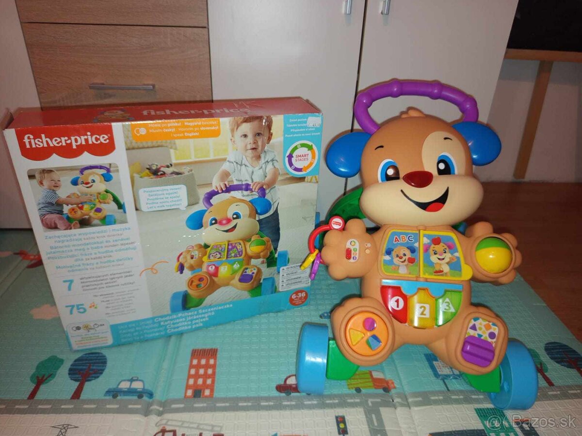 Fischer price chodítko psík - 9
