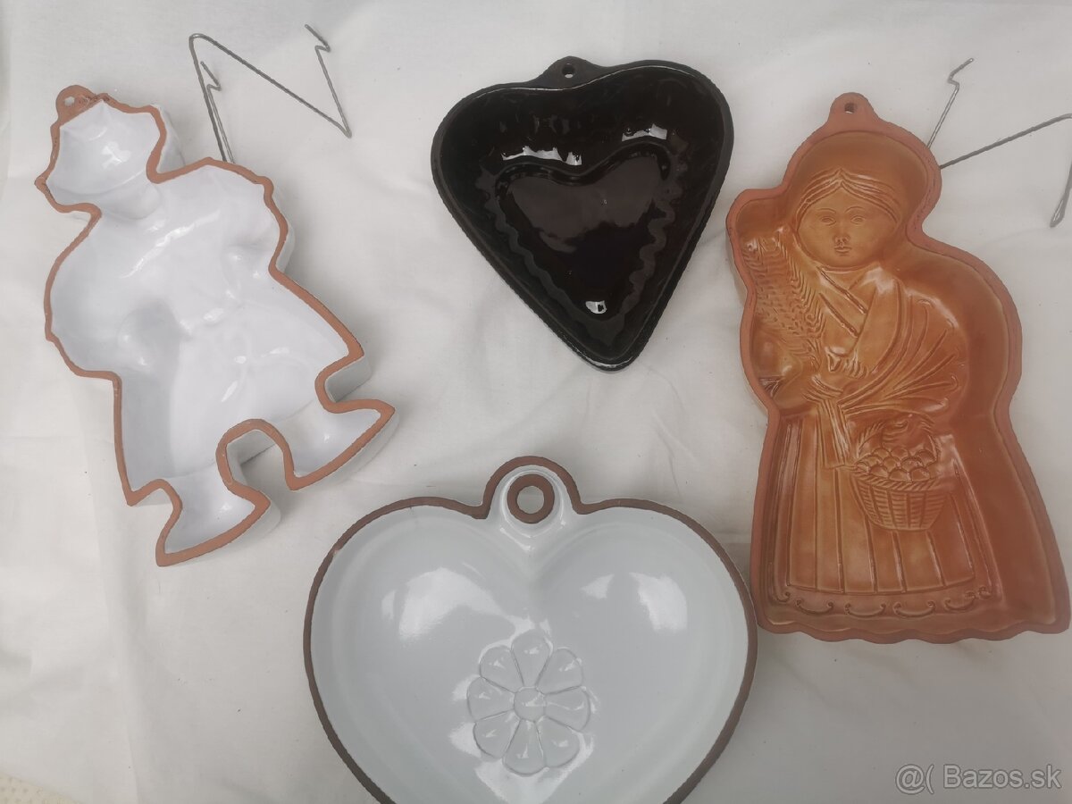 Keramika, forma, srdce, dievča - 9