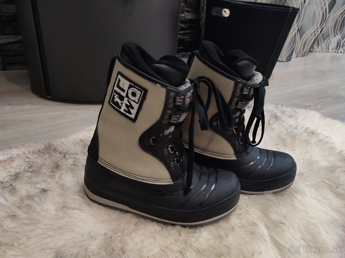 Snowboard 110 cm s viazaním - 9