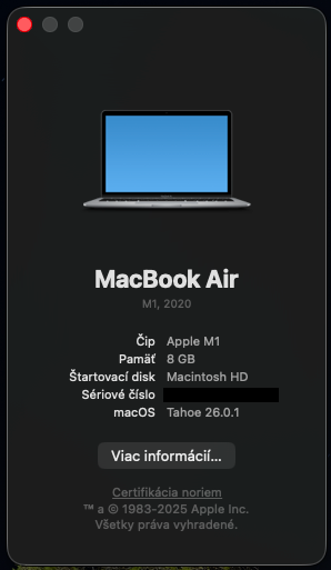 MacBook Air 13’’ M1 2020 256GB Space grey - 9