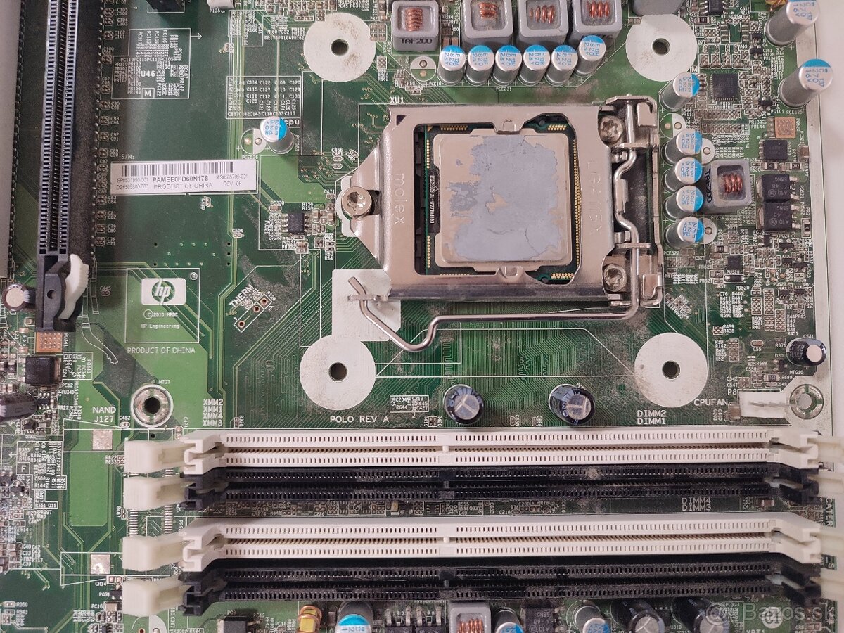 HP Compaq 8100 Elite Matičná doska s procesorom Intel i7 - 9