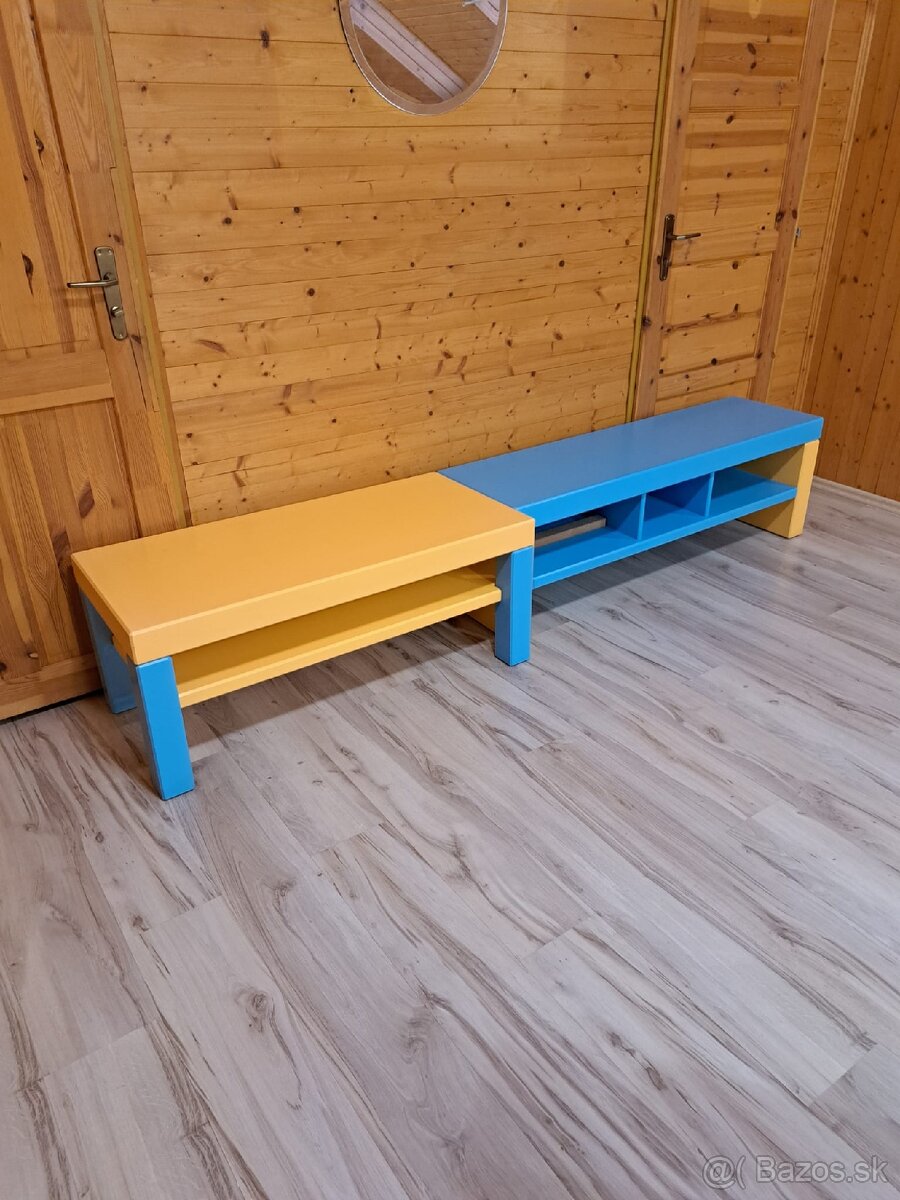 Detský set stolík a lavica - 9