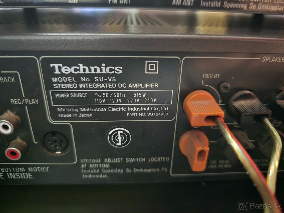 Technics SU-V5 +ST-S4 zosilňovač a tuner - 9