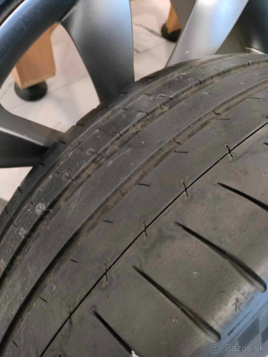 4ks alu disky orig. Lorinser 5x112 r21 + pneu - 9