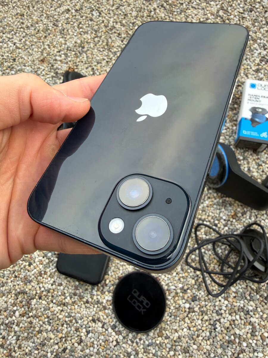 IPhone 14 + quad lock - baterie 100% - 9