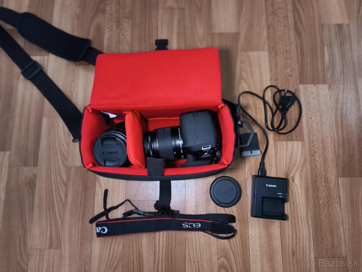 Canon EOS 2000D | Dva objektívy | Taška + príslušenstvo - 9