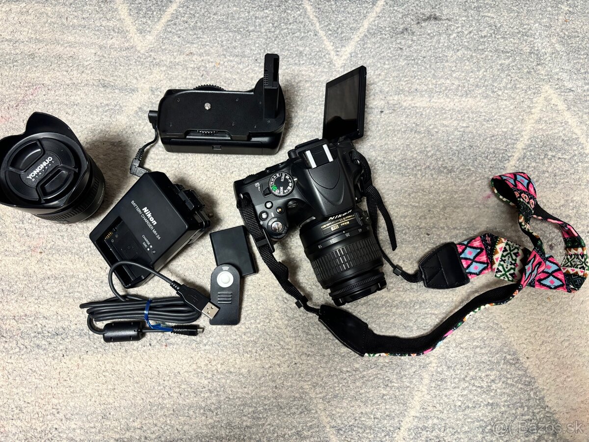 Nikon D5100 s príslušenstvom - 9