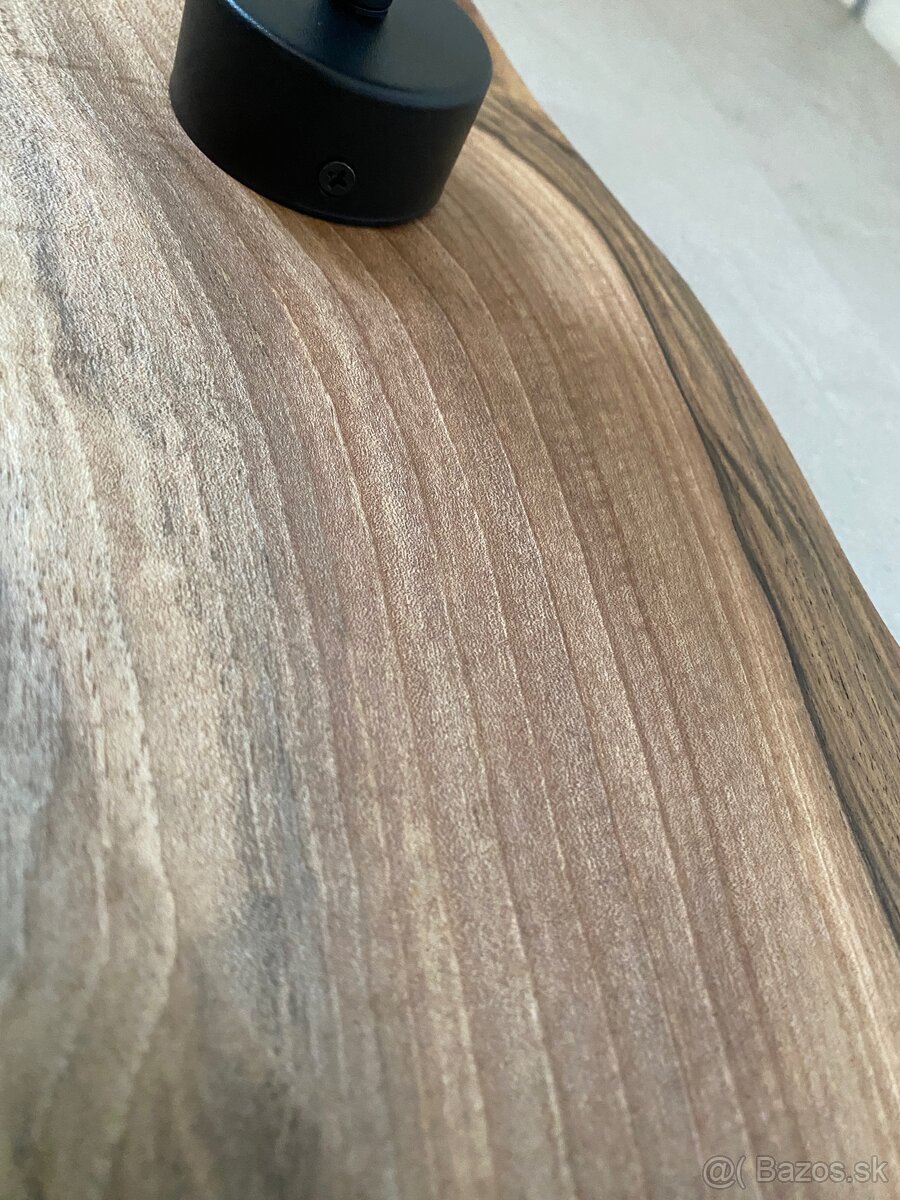 Luxusne unikátne LED svietidla orech ,nove ,ručne vyrábané - 9